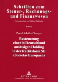 Besteuerung einer in Deutschland ansässigen Holding in der Rechtsform SE (Societas Europaea)