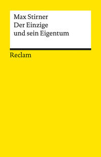 Vorderes Coverbild Der Einzige und sein Eigentum