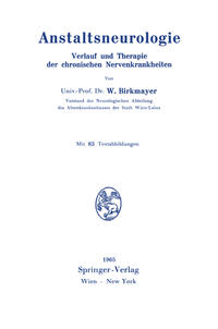 Vorderes Coverbild Anstaltsneurologie