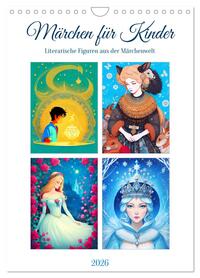 Vorderes Coverbild Märchen für Kinder (Wandkalender 2026 DIN A4 hoch), CALVENDO Monatskalender