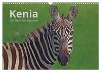 Kenia - Die Tiere der Savanne (Wandkalender 2025 DIN A3 quer), CALVENDO Monatskalender