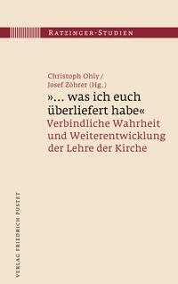 Vorderes Coverbild "... was ich euch überliefert habe"