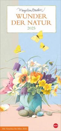 Vorderes Coverbild Marjolein Bastin: Wunder der Natur Kalender 2025