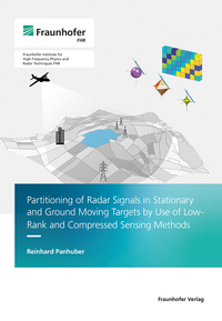 Partitioning of Radar Signals in Stationary and Ground Moving Targets by Use of Low-Rank and Compressed Sensing Methods
