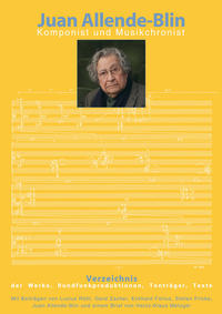 Juan Allende-Blin. Komponist und Musikchronist
