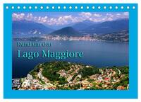 Rund um den Lago Maggiore (Tischkalender 2026 DIN A5 quer), CALVENDO Monatskalender