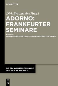 Wintersemester 1957/58 – Wintersemester 1960/61