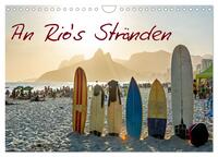 Vorderes Coverbild An Rio's Stränden (Wandkalender 2026 DIN A4 quer), CALVENDO Monatskalender