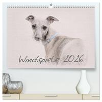 Windspiele 2026 (hochwertiger Premium Wandkalender 2026 DIN A2 quer), Kunstdruck in Hochglanz