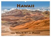 Hawii von Waikiki bis Maui (Wandkalender 2025 DIN A2 quer), CALVENDO Monatskalender