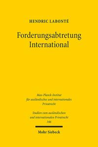 Vorderes Coverbild Forderungsabtretung International