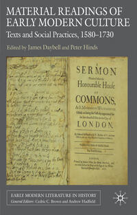 Vorderes Coverbild Material Readings of Early Modern Culture