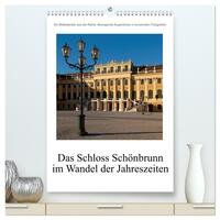 Vorderes Coverbild Schloss Schönbrunn im Wandel der Jahreszeiten (hochwertiger Premium Wandkalender 2026 DIN A2 hoch), Kunstdruck in Hochglanz