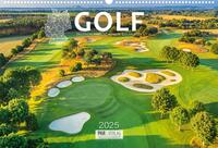 Vorderes Coverbild Golfkalender 2025