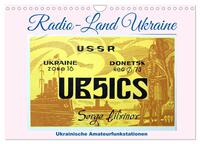 Vorderes Coverbild Radio-Land Ukraine - Ukrainische Amateurfunkstationen (Wandkalender 2026 DIN A4 quer), CALVENDO Monatskalender