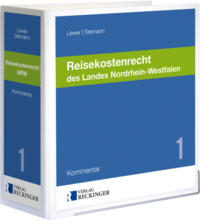 Vorderes Coverbild Reisekostenrecht des Landes Nordrhein-Westfalen