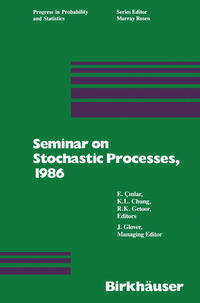 Seminar on Stochastic Processes, 1986