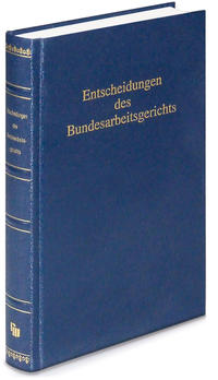 Entscheidungen des Bundesarbeitsgerichts (BAGE 161)