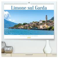 Limone sul Garda - Die Heimat der Zitrone am Gardasee (hochwertiger Premium Wandkalender 2026 DIN A2 quer), Kunstdruck in Hochglanz