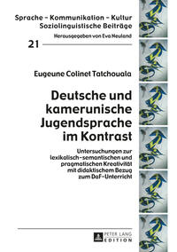 Vorderes Coverbild Deutsche und kamerunische Jugendsprache im Kontrast