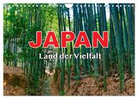 Japan - Land der Vielfalt (Wandkalender 2026 DIN A4 quer), CALVENDO Monatskalender