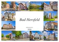 Bad Hersfeld Impressionen (Wandkalender 2026 DIN A2 quer), CALVENDO Monatskalender