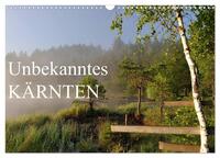 Unbekanntes Kärnten (Wandkalender 2025 DIN A3 quer), CALVENDO Monatskalender