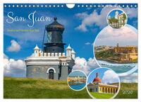 San Juan - Inselstadt in der Karibik (Wandkalender 2026 DIN A4 quer), CALVENDO Monatskalender