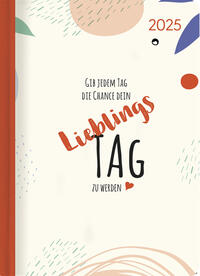 Alpha Edition - Minitimer Style Lieblingstag 2025 Taschenkalender, 10,7x15,2cm, Kalender mit 192 Seiten, Notizbereich, Mondphasen, Monatsübersicht und deutsches Kalendarium