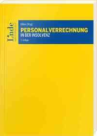 Vorderes Coverbild Personalverrechnung in der Insolvenz