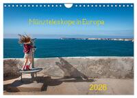 Münzteleskope in Europa (Wandkalender 2026 DIN A4 quer), CALVENDO Monatskalender