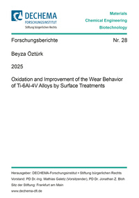 Oxidation and Improvement of the Wear Behavior of Ti-6Al-4V Alloys by Surface Treatments