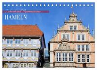 Hameln - Fachwerk und Weserrenaissance (Tischkalender 2025 DIN A5 quer), CALVENDO Monatskalender