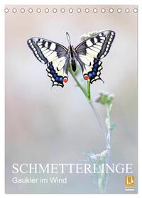 Schmetterlinge - Gaukler im Wind (Tischkalender 2025 DIN A5 hoch), CALVENDO Monatskalender