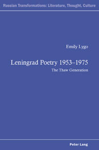 Vorderes Coverbild Leningrad Poetry 1953–1975