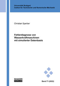 Fehlerdiagnose von Wasserkraftmaschinen mit simulierter Datenbasis