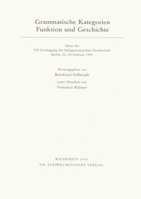 Grammatische Kategorie – Funktion und Geschichte
