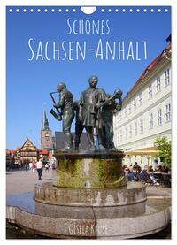 Schönes Sachsen-Anhalt (Wandkalender 2025 DIN A4 hoch), CALVENDO Monatskalender
