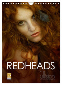 Vorderes Coverbild REDHEADS (Wandkalender 2025 DIN A4 hoch), CALVENDO Monatskalender