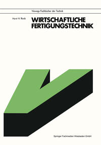 Vorderes Coverbild Wirtschaftliche Fertigungstechnik