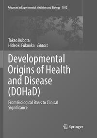 Vorderes Coverbild Developmental Origins of Health and Disease (DOHaD)