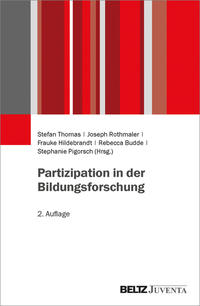 Vorderes Coverbild Partizipation in der Bildungsforschung