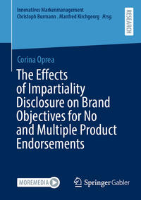 Vorderes Coverbild The Effects of Impartiality Disclosure on Brand Objectives for No and Multiple Product Endorsements