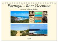 Vorderes Coverbild Portugal - Rota Vicentina (Tischkalender 2025 DIN A5 quer), CALVENDO Monatskalender
