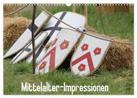Vorderes Coverbild Mittelalter-Impressionen (Wandkalender 2025 DIN A3 quer), CALVENDO Monatskalender