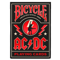 Vorderes Coverbild Bicycle ACDC (Designer Spielkarten, Poker, Skat...)