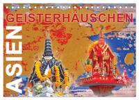 Asien Geisterhäuschen (Tischkalender 2026 DIN A5 quer), CALVENDO Monatskalender