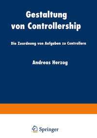 Gestaltung von Controllership