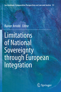 Vorderes Coverbild Limitations of National Sovereignty through European Integration