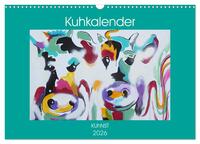 Kuhkalender (Wandkalender 2026 DIN A3 quer), CALVENDO Monatskalender